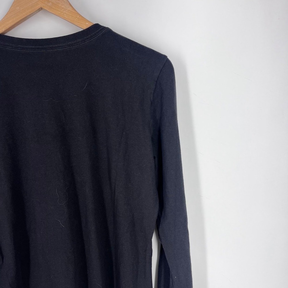 Life is Good Womens Black Gnome for the Holidays Crusher Long Sleeve Tee Small - Picture 7 of 13